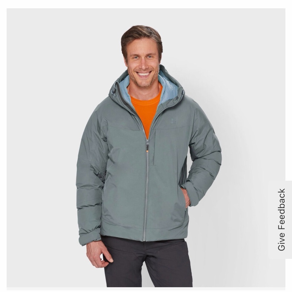 Duluth Trading Co Men's AKHG Ursa Major Waterproof Down Jacket size large